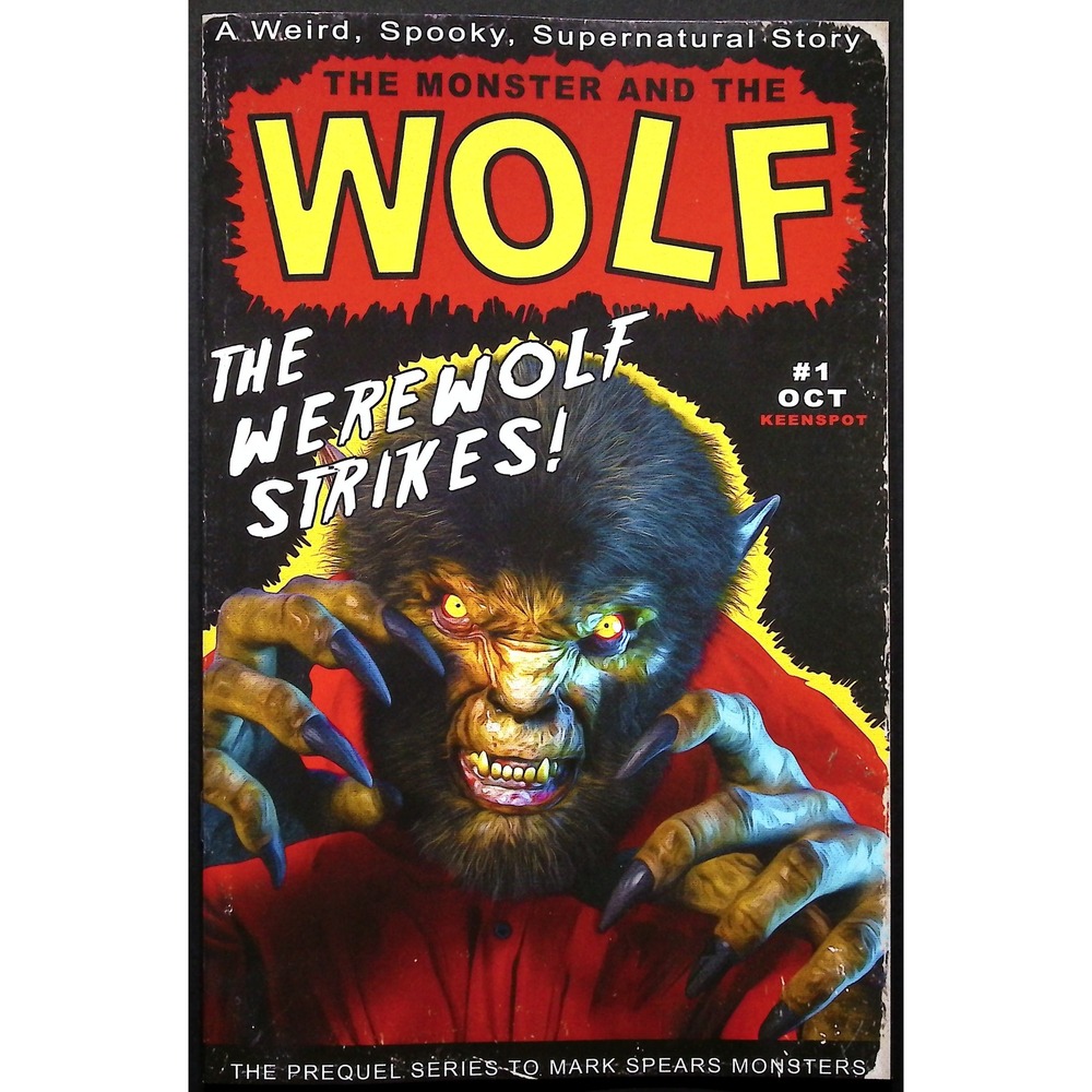 The Monster and The Wolf #1 Comic Book Keenspot Mark Spears Variant Cover A13